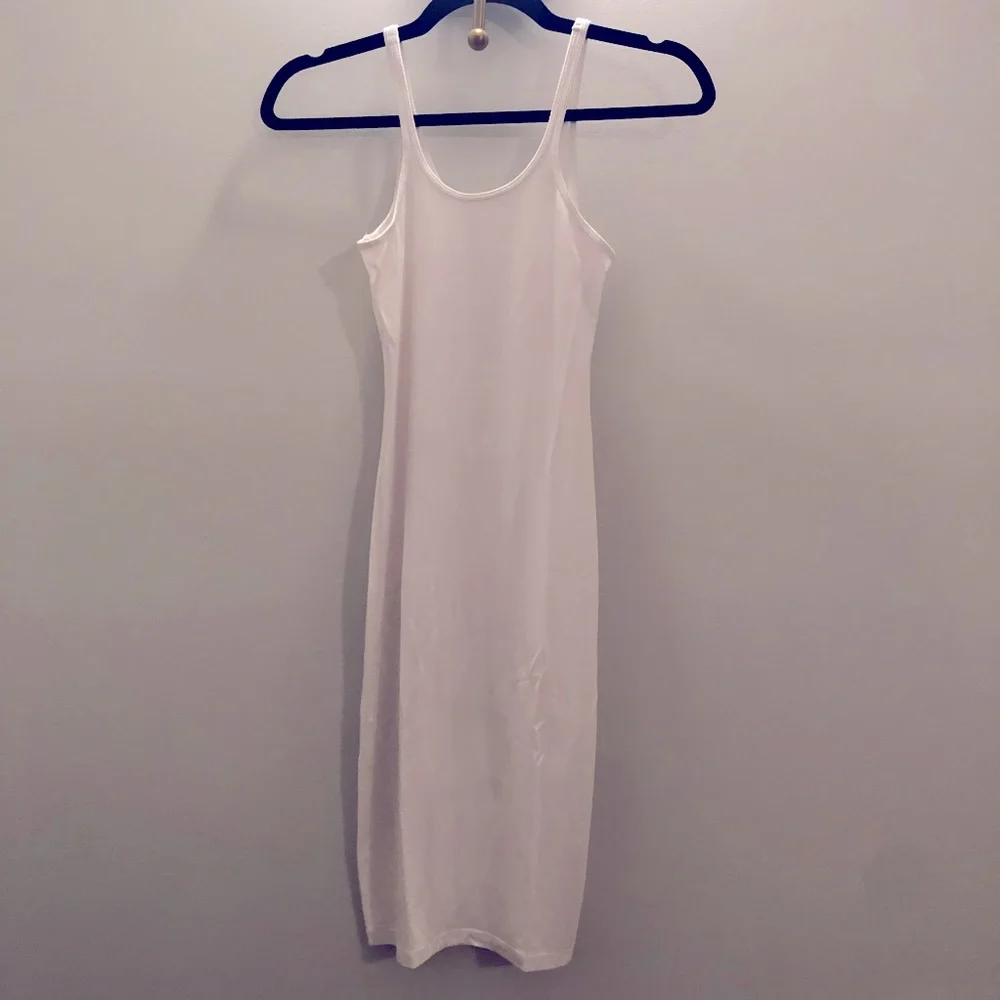 T by Alexander Wang white slip dress - Picture 2 of 5